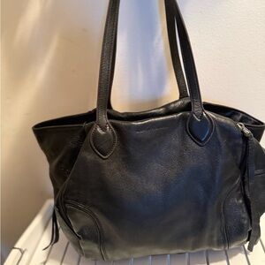 Aimee Kestenberg Black Leather Tote